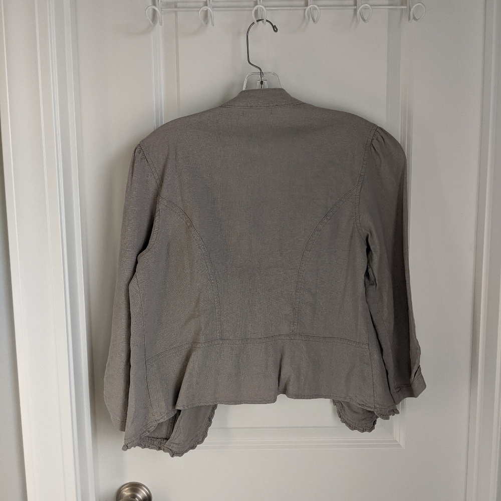 Maurice's linen jacket